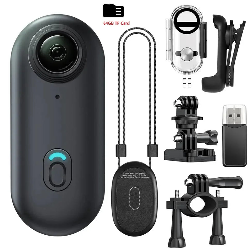 4K Action Camera Portable Bicycle Hd For Cam Mini Video Digital Body Professional Motorcycle Cameras Helmet Wifi On Accessories