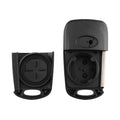 KEYYOU Flip Folding Remote Key Shell Case 3 Buttons Fit for Hyundai Accent Keyless Entry Fob Cover Car Alarm Housing