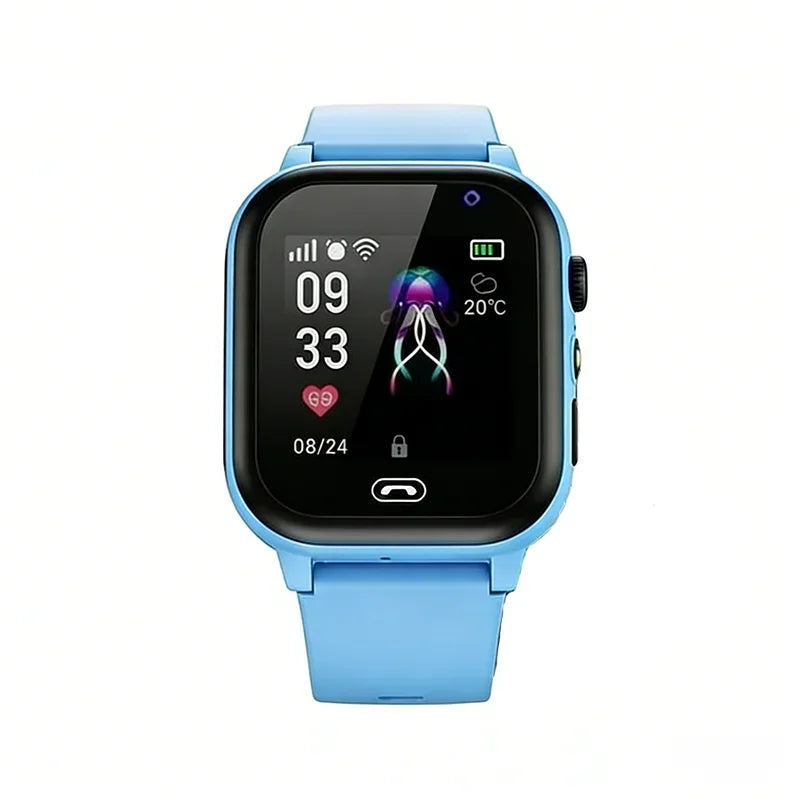 Lenovo NEW 5G GPS Children Smart Watch Camera SOS Call Waterproof SIM Card Support Earphone HD Video Kids reloj inteligente Boy