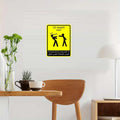 Attention! Please! In Order To Avoid injury, Please Do Not touch My Tools。Wall Sticker Car Sticker Waterproof Decoration Decals