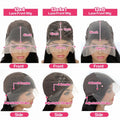 Dark Root Honey Blonde 13x4 13x6 Transparent Lace Front Human Hair Wig Pre Plucked 36Inch Body Wave Lace Frontal Wig 200 Density