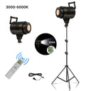 Bowens Video Studio Kit 90/135W 220V Photography Light Dimmable Kit LED Lamp 2m Tripod Flash Studio Lighting 3000-6000K 3 Color