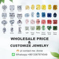 1 Carat 0.9mm ~ 3.0mm Round Melee Lab Grown Diamonds Brilliant Full Cut DEF VVS-VS Loose Lab Created Diamond Wholesale
