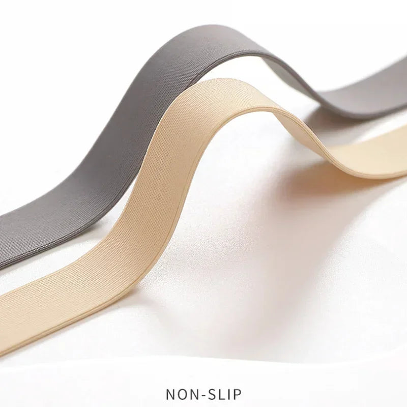 Anti-Slip Bra Strap Women Girl Adjustable Underwear Shoulder Belt Back Hasp Holders Buckle Belt Invisible Elastic Bra Strap Gift
