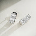 KNOBSPIN GRA Certified Moissanite Hoop Earrings for Women s925 Sterling Silver Wedding Huggie Earrings Party Jewelry Wholesale