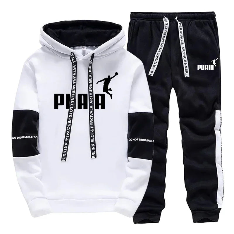 Men's Tracksuit Print Casual Sweatshirts Sportswear | SAMAG