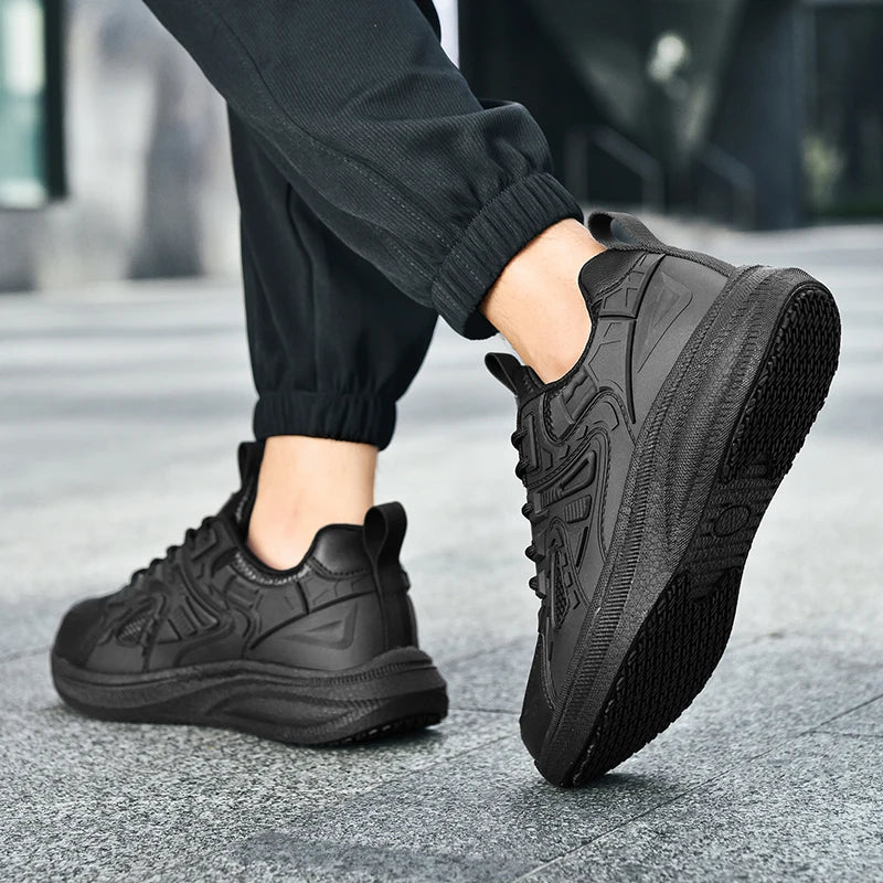 Hotel Chef Shoes Four Seasons Breathable Light Non-slip Waterproof Oil-proof Kitchen work shoes Men's Outdoor Casual sports Shoe
