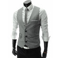 New Arrival Dress Vests For Men Vest Slim Fit Mens Suit Vest Male Waistcoat Gilet Homme Casual Sleeveless Formal Business Jacket