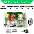 Fishing Lure Kit Soft and Hard Bait Set Gear Layer Minnow | SAMAG