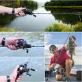 Sougayilang Baitcasting Fishing Rod and Reel Full Kit | SAMAG