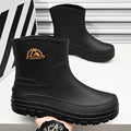 Anti-Slip Rain Boots for Men, New Short-Tube Waterproof Fishing Rain Boots, Water Shoes