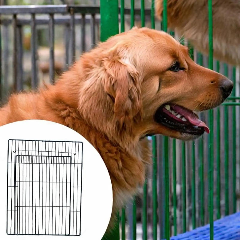 Pets Playpen Door Small Animal Barrier Protector Exercise Pen Indoor Pet Fence Puppy Fence Gate for Hamster Bunny Teddy Kitten