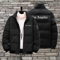Los anegles Men's Down Jackets Winter Jackets Thick Warm High-quality fashion Parkas Coats Clothing Fashion Men Puffer Jacket
