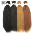 3PCS Vixen Bundles Crochet Hair 26Inch Synthetic Pre-stretched Braids Hair Extensions Kanekalon Yaki Straight Pony Hair Bundles