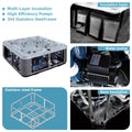 Commercial Hot Tub Spa Pool Outdoor Acrylic Jacuzzi with Massage Jets Suitable for Gardens Backyards and Patios