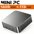 2026 Portable Mini PC Intel N150/i9 10980HK Windows 11 Pro Mini Computer 16GB RAM 1TB SSD Type-C WiFi 6 BT5.2 Gaming PC Desktop