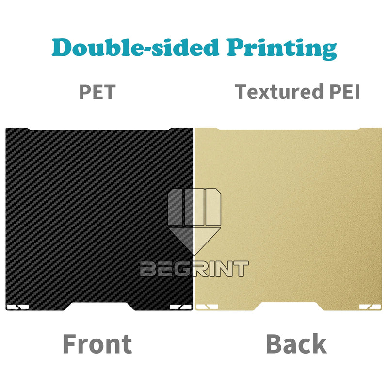 For Bambu Lab H2d Build Plate Bambulab Smooth H2S Build Plate 350x320 Hiqh Quality For Bambu Lab H2D Accessories Spare Parts