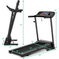 Compact Manual Incline Treadmill with 12 Workout | SAMAG