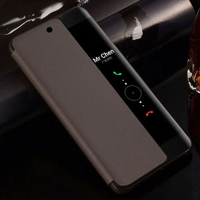 Smart View Case For Huawei P20 Pro Auto Sleep Wake Up Flip Cover Slim Phone Case For Huawei P20 Plus P20+ Fundas Capa