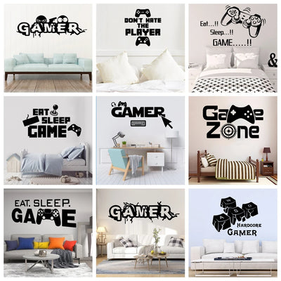Cartoon Game Decorative Sticker Waterproof Home Decor | SAMAG