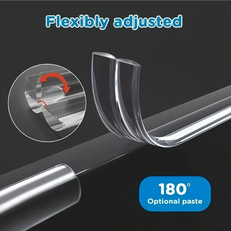 Clear Rubber Thickened Edge Protection Strips Invisible Furniture Corner Guard For Children Anti Collision Soft Tapes