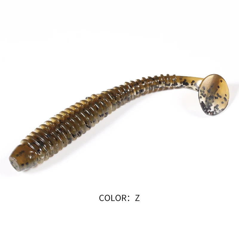 2023 Supercontinent Impact Ring Shad Fishing Lure Soft 20pcs 10pcs 6pcs Plastics Baits Swimbait Jigging Lure Artificial Baits