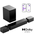 ULTIMEA Poseidon M4T Soundbar 5.1 Channel Home Theater with Dolby Atmos, Wireless Subwoofer, Rear Surround Speakers, APP Control