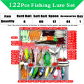 Fishing Lure Kit Soft and Hard Bait Set Gear Layer Minnow | SAMAG