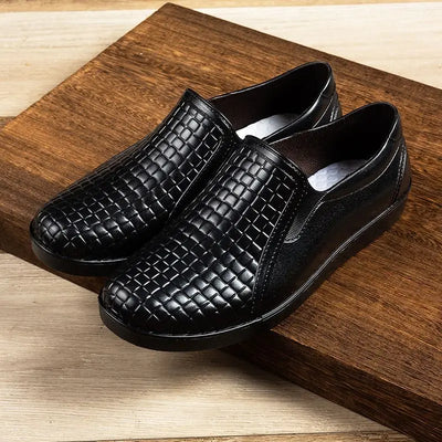 Men's Waterproof Non Slip Rain Shoes Low Cut Kitchen Work | SAMAG