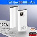 Lenovo 200000mAh 140W Super Fast Charging Power Bank Ultra Capacity Portable Charger New Arrival for iPhone Samsung