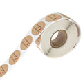 50-500pcs Kraft Paper Homemade With Love Stickers Scrapbooking For Envelope And Package Seal Labels Sticker Stationery Handmade