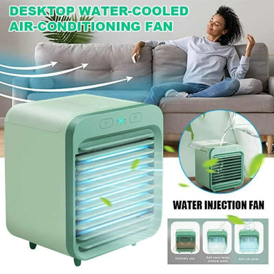 Portable Mini Air Conditioner Desktop Fan USB | SAMAG
