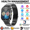 2026 New Professional-Grade Health Smart Watch Men ECG BP HR Uric Acid Lipid BMI Body Analysis Bluetooth Call Smartwatch Women