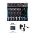 Debra DP-10 10 Channels 99 DSP Audio Mixer DJ Controller Reverb Recording Mixing With Bluetooth 5.0 Professional Performance