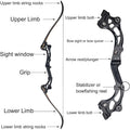 JUNXING F163 64inch Archery Takedown Recurve Bow 30-60lbs | SAMAG