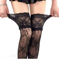 1 Pair Women Sexy Flowers mesh lace Thigh High Stockings Over The Knee Stockings Lolita style Girls Long Leg Boot Socks