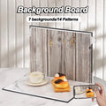 29x21cm Photography Backdrop Board 7 Pcs 2 Sided Photo Background Set 14 Wood Grain Studio Waterproof Product Photographic Props