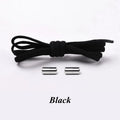 NEW Elastic Shoe Laces Sneakers Shoelace No Tie Shoelaces Metal Lock Lazy Laces for Kids and Adult One Size Fits All Shoe