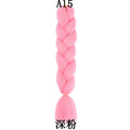 100g 24inch Jumbo Braiding Hair Synthetic Braiding Hair Braid in Hair Extensions Braids Hair for Twist for Daily Cosplay