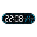 Large Digital Wall Clock Temperature and Date Week Display Electronic LED Table Alarm Clocks Brightness Adjustable 12/24H Format