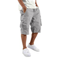 Summer Men Loose Straight Pants Casual Multi-Pocket | SAMAG