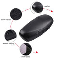 Motorcycle Seat Cover Elastic PU Leather Motorbike Seat Protector Cushion Waterproof Sunscreen Seat Cover For Small Motorcycles