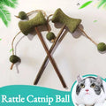 Rattle CatNip Ball for Kitty Nip Toys for Cat Toy Natural Catnip for Cats of All Breeds,Cat Lick Ball Toys That Fascinate Cats