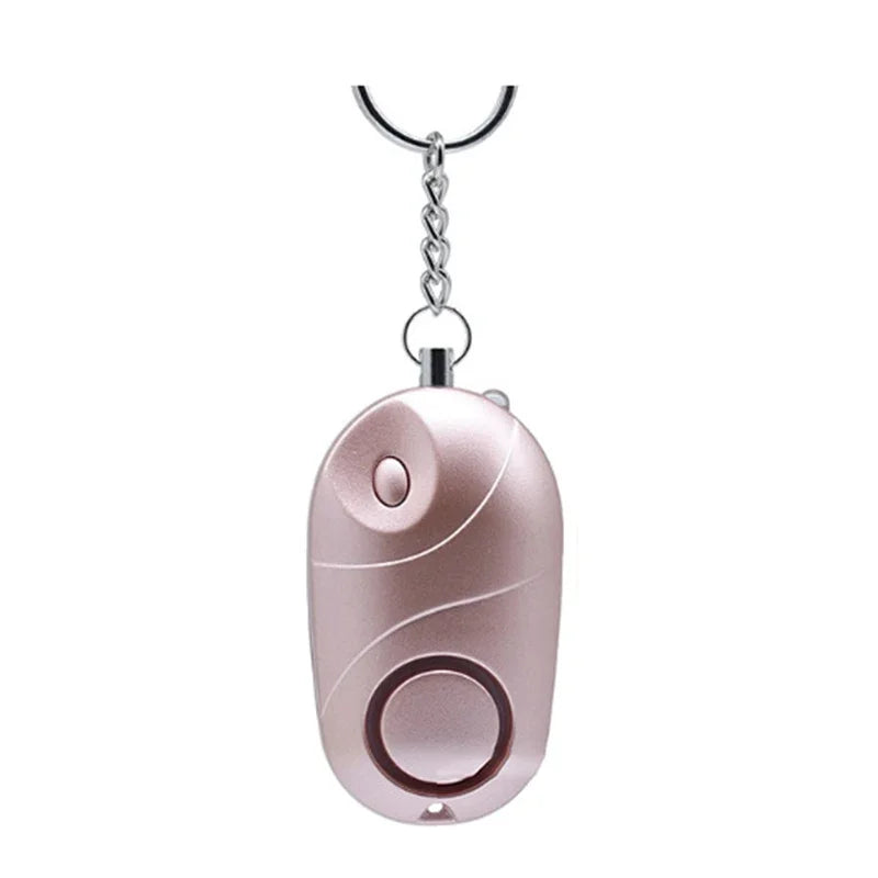 Personal Alarm Safe Sound Emergency Self-Defense Security Alarm   Women's Wolf Guard Keychain LED Flashlight For Women Girls Kid