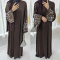 Turkey Emboridery Abaya for Women Dress Morocco Dubai Islam Vestidos Eid Muslim Arab Long Robe Ramadan Kaftan Abayas Jalabiya