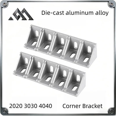 Corner Bracket 3030 4040 Aluminum Profile Extrusion | SAMAG