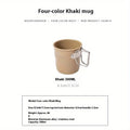 Mountainhiker Camping Cups Aluminum Cups Travel Cutlery Picnic Utensils Outdoor Gear Travel Cooking Sets Cookware Hiking
