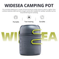 Widesea Ultralight Camping Cookware Set 1 - 2 Person Hard | SAMAG