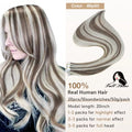 Full Shine Tape In Hair Extensions Human Hair 100% Remy Natural Human Hair Seamless Skin Weft Seamless Color Glue For Women