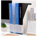 Heavy-Duty A4 Two-Ring filing binder - Holds 200 Sheets (100 Pages), Smooth-Running Rings，Durable Document Organizer